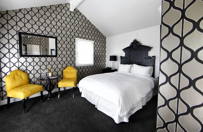 Guest room at Mount View Hotel & Spa.