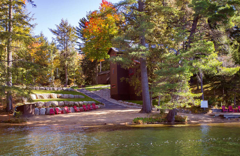 Exterior view of White Lake Lodges.