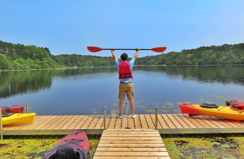 Kayaking at Ocean Edge Resort & Golf Club.