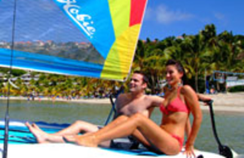 Sailing at St. James Club