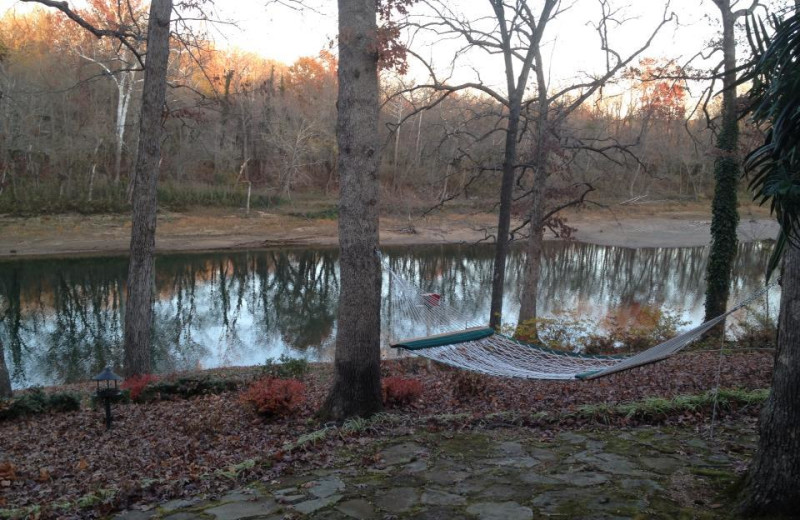 Relax by the White River at McWilliams River Home.