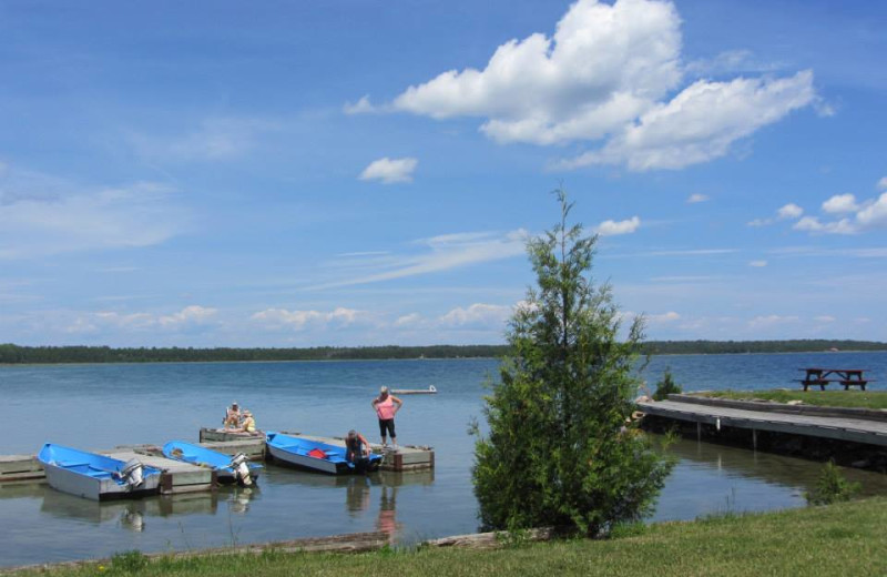 Lake view at Black Rock Resort.