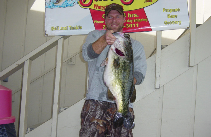 Fishing at Lake Don Pedro.