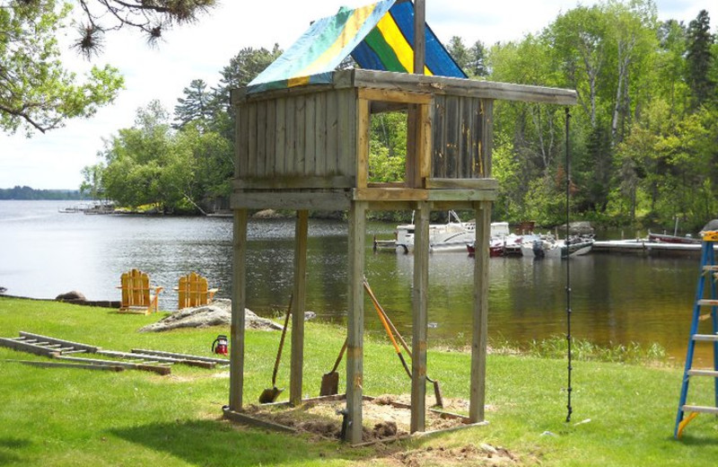 Playground at Head-O-Lake Resort