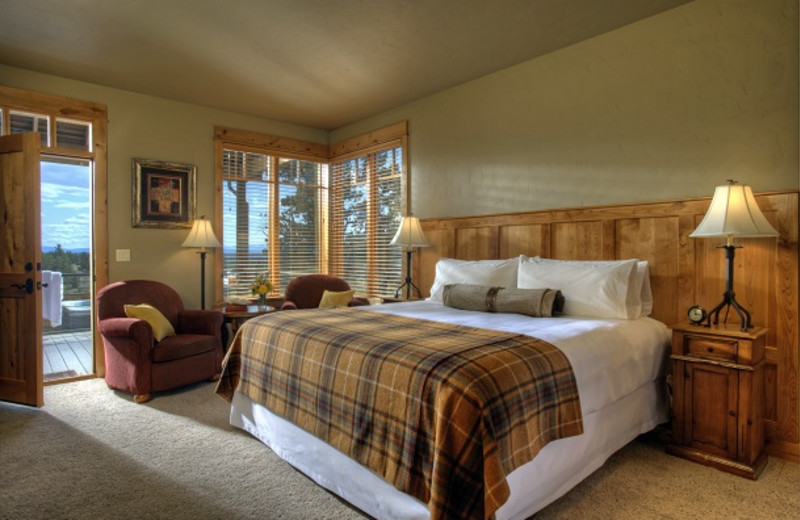 Cabin Bedroom at Brasada Ranch