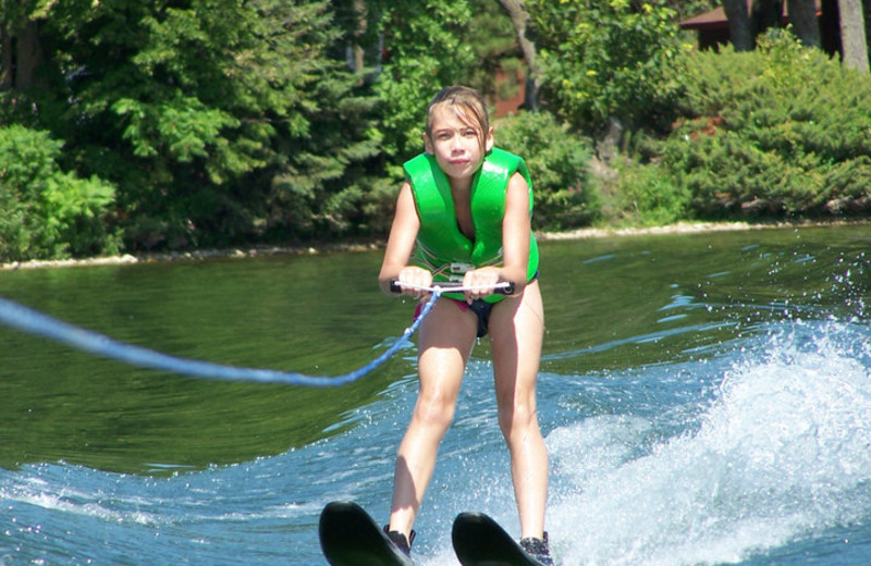 Water activities at Fremont's Point Resort.