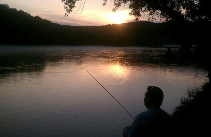 Lake at Newlands Lodge.