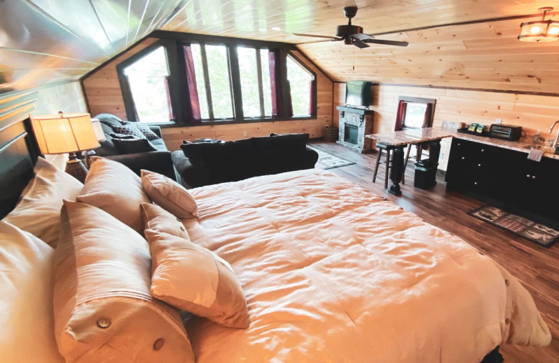 Rental bedroom at Northern Living - Luxurious Vacation Rentals.
