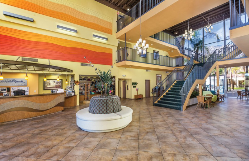 Lobby at Worldmark At Palm Springs.