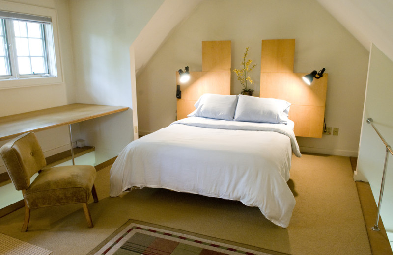 Guest bedroom at Inn On Columbia.