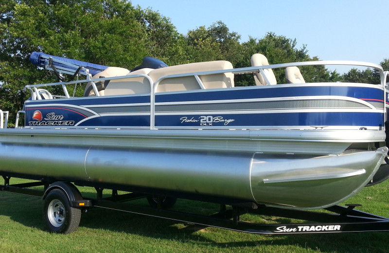 Boat at Mustang RV Ranch.