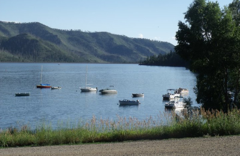 Boats on the Lake at Vallecito Resort