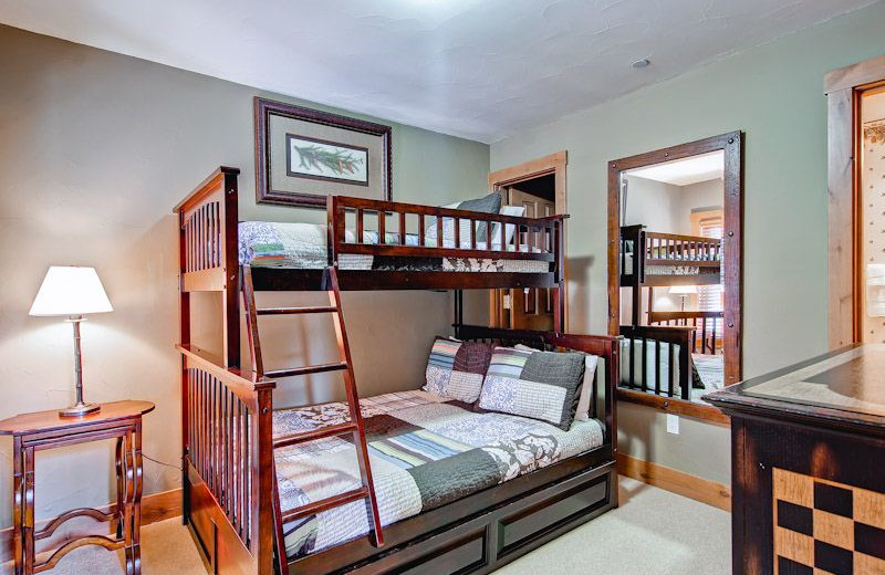 Rental bedroom at Beaver Creek Rentals by Owner.