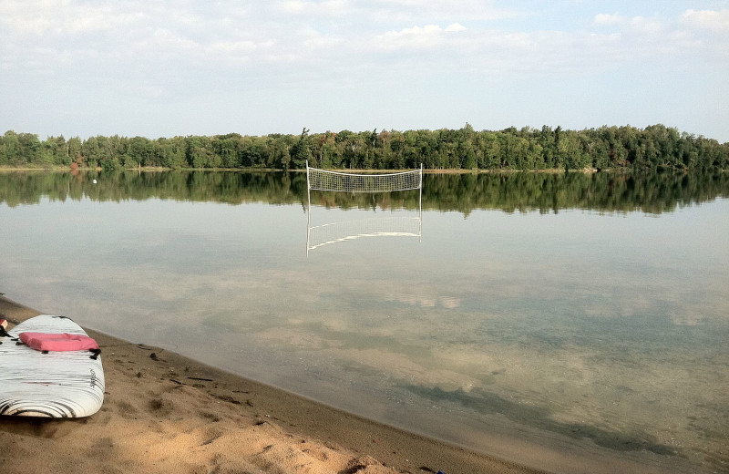 Beach at Watervale Inn.