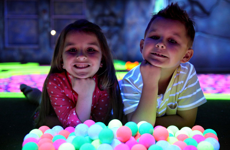Kids at Blue Harbor Resort and Spa.