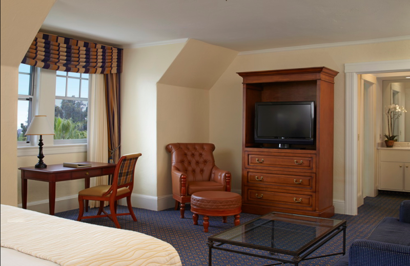 Guest room at Claremont Resort and Spa.
