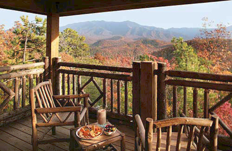 Private Porch at The Lodge at Buckberry Creek