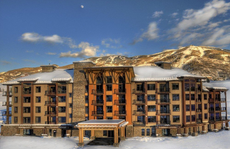 Exterior view of Trailhead Lodge.