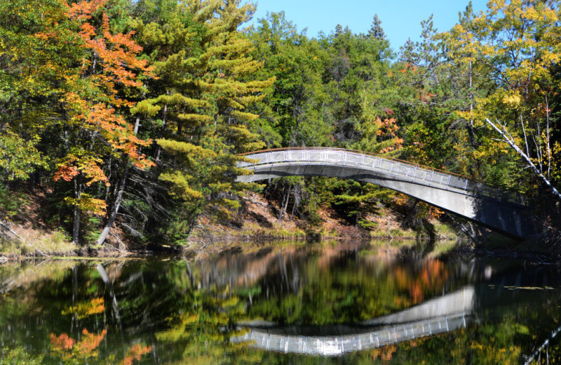 Bridge at UAW Black Lake.