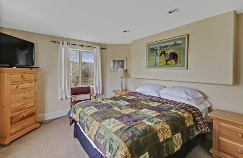 Guest room at 7 Point Ranch.