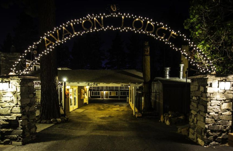 Exterior view of Avalon Lodge South Lake Tahoe.