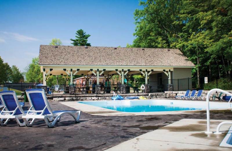 Pool at Great Blue Resorts- Lantern Bay Resort.