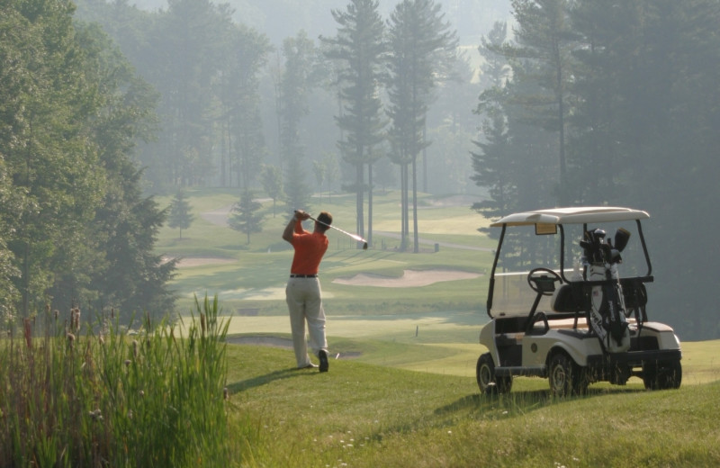 Golf at Woodloch Resort.