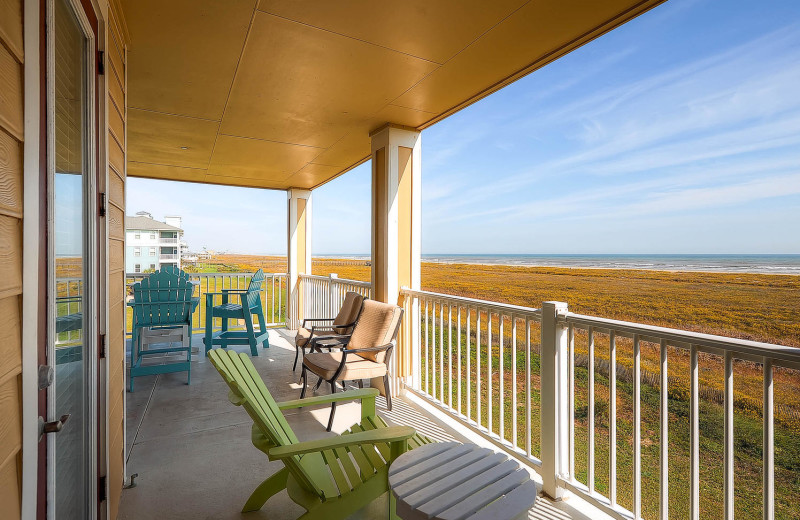 Deck view at Pointe West Properties.