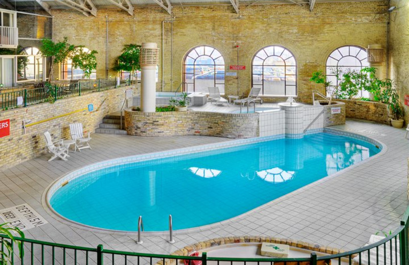 Indoor Pool at the Delta London Armouries Hotel