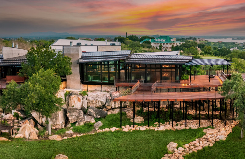 Exterior view of Horseshoe Bay Resort.