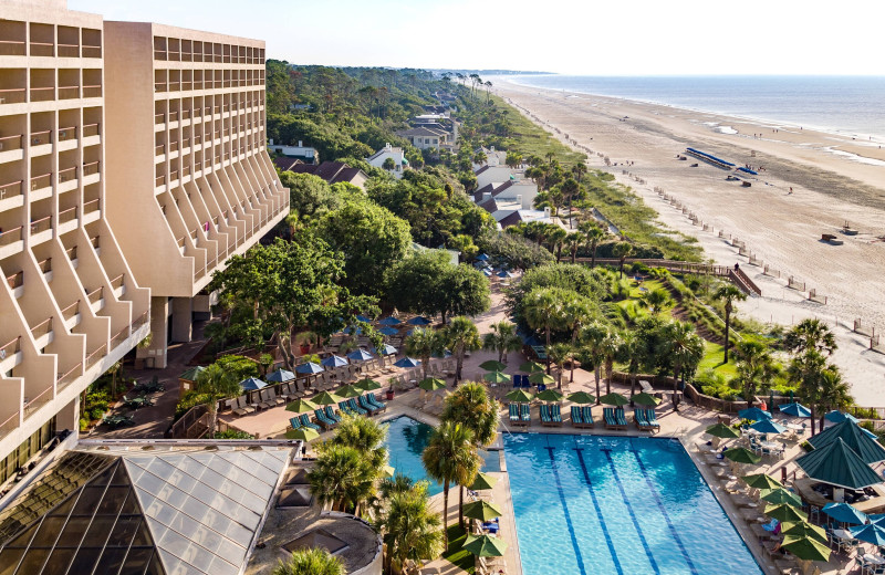 Exterior view of Hilton Head Marriott Resort 