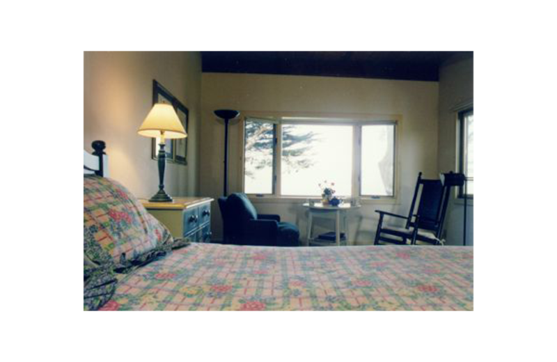 Guest room at Inn On Tomales Bay.