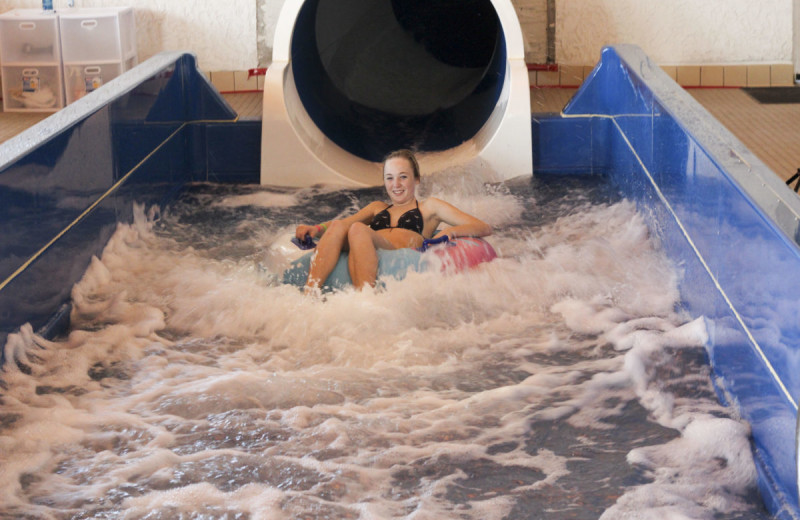 Water slide at Bavarian Inn of Frankenmuth.