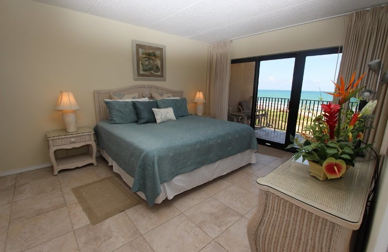 Rental bedroom at Seabreeze 1.