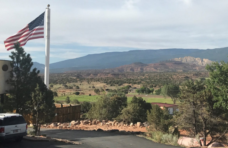 View from Broken Spur Inn & Steakhouse.