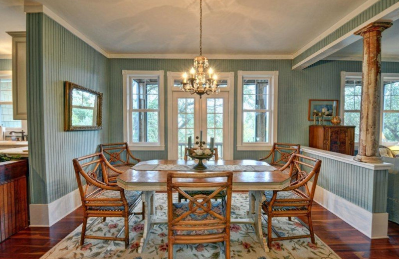 Vacation rental dining room at Century 21 Action Inc.