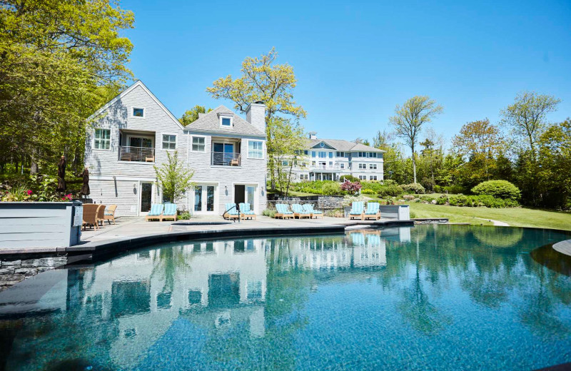 Outdoor pool at The Inn at Ocean's Edge.