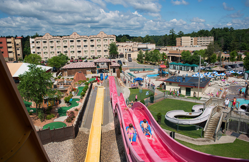 Outdoor water park at Chula Vista Resort.