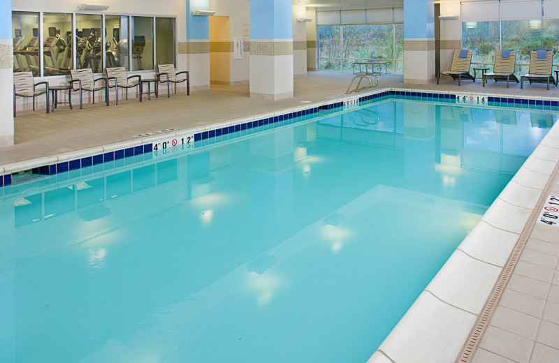 Indoor pool at Residence Inn Seattle Bellevue/Downtown.