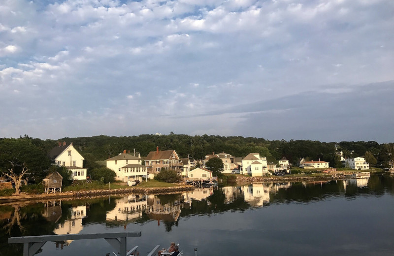 Balcony view at Harbour Towne Inn on the Waterfront.