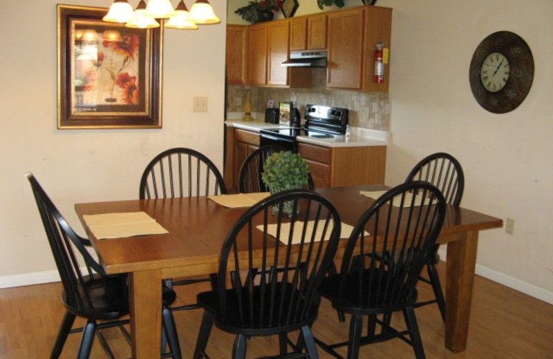 cedar dining room