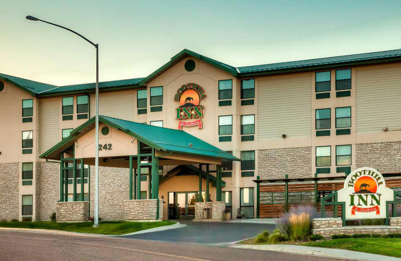 Exterior view of Boothill Inn and Suites.