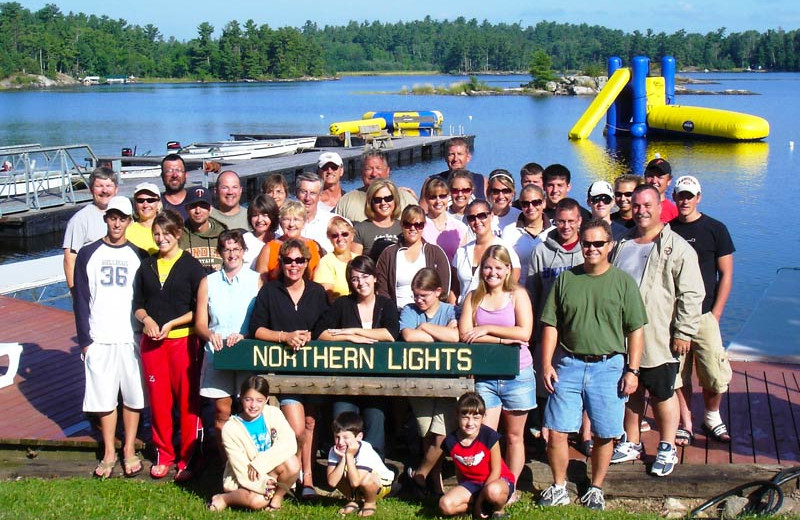 Family reunions at Northern Lights Resort Outfitting & Youth Quest.