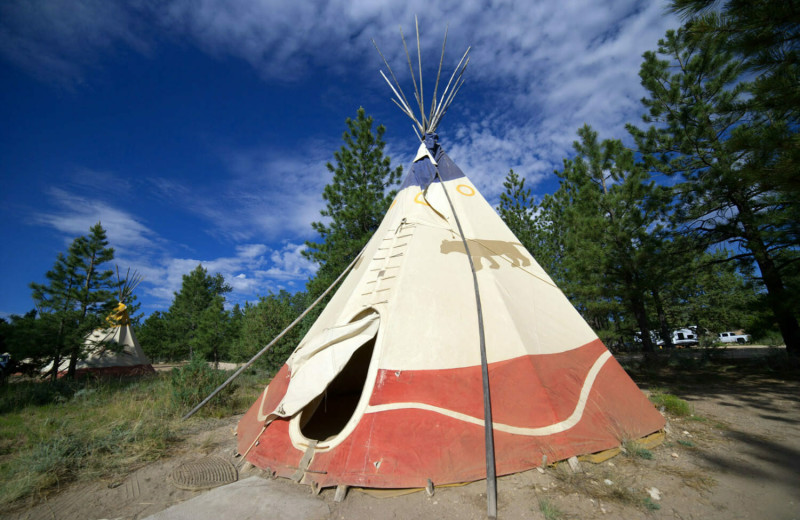 Teepee at Best Western Plus Ruby's Inn.