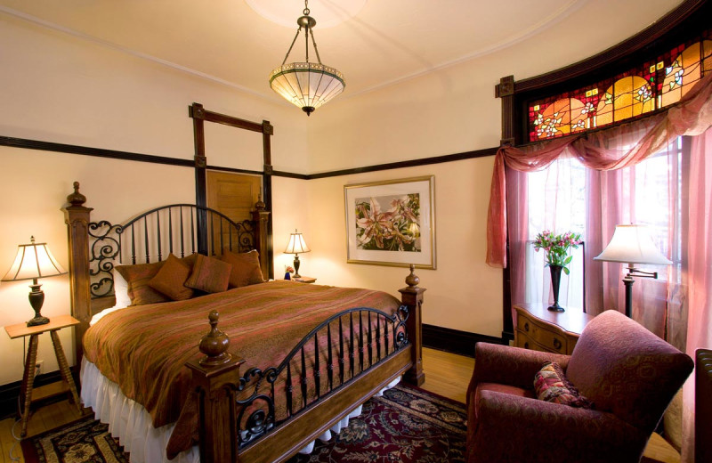 Guest room at The Madeleine.