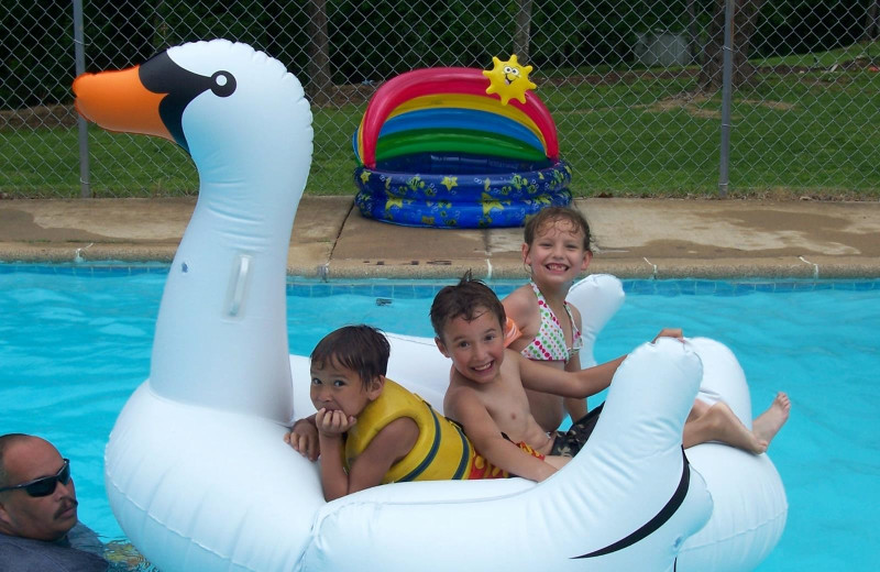 Pool at Aunt Grace's Stay N Play Resort.