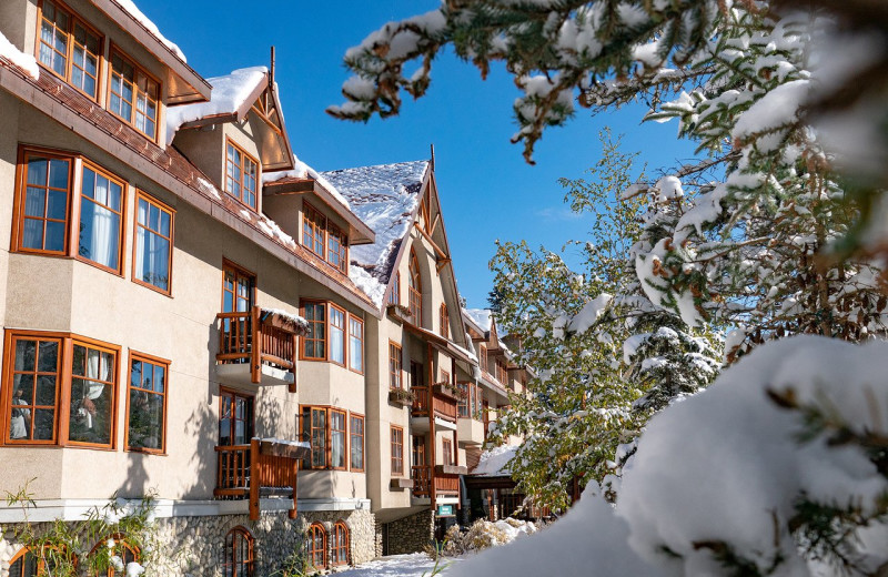 Exterior view of Banff Caribou Lodge & Spa.