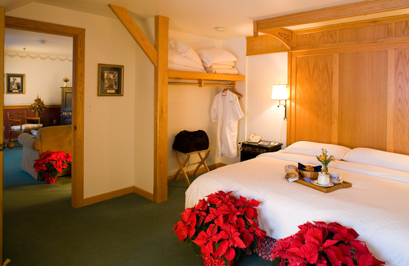 Guest room at Trapp Family Lodge.