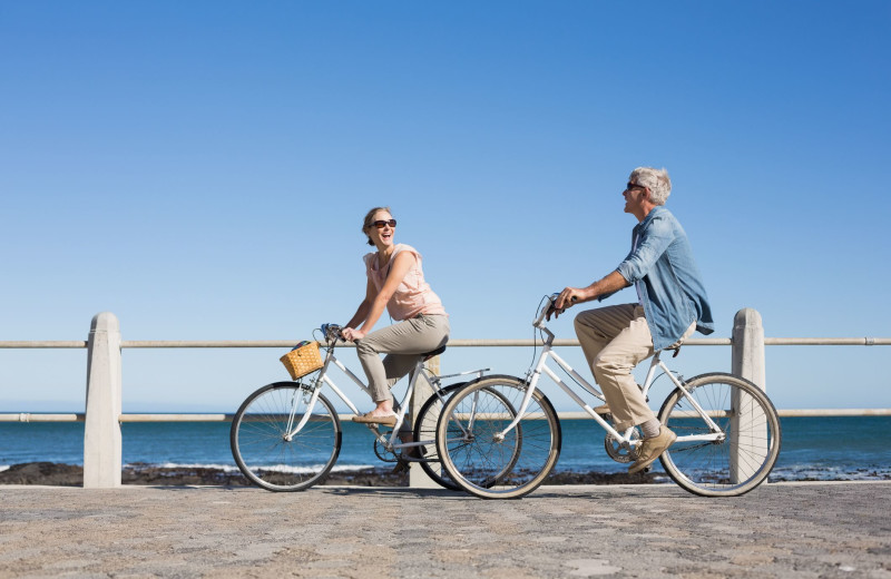 Biking at Destin Getaways.