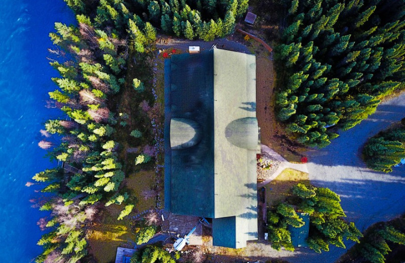 Aerial view of  Alaska Legends Adventure Resort.